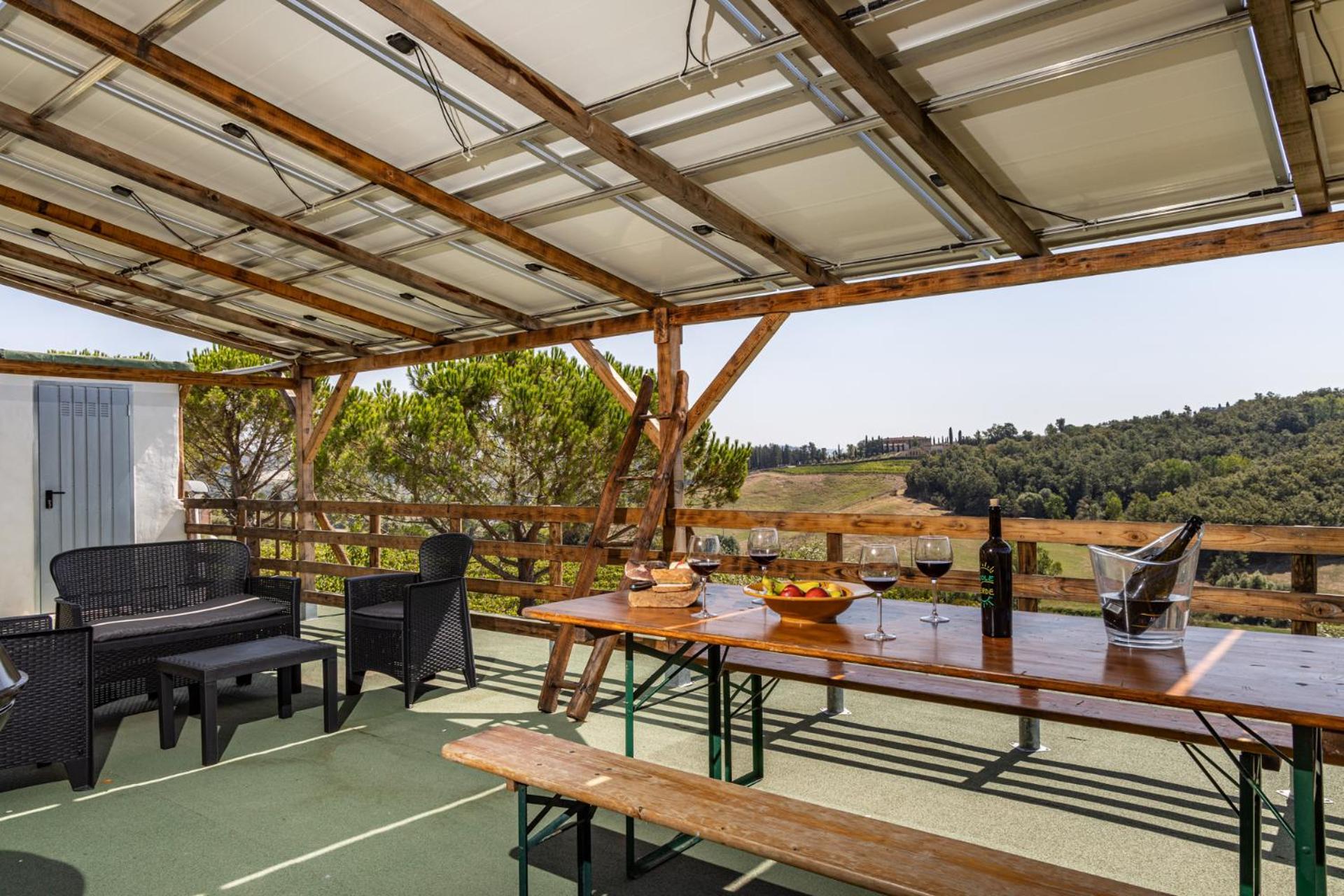 Sole Verde Green House Terricciola Dış mekan fotoğraf